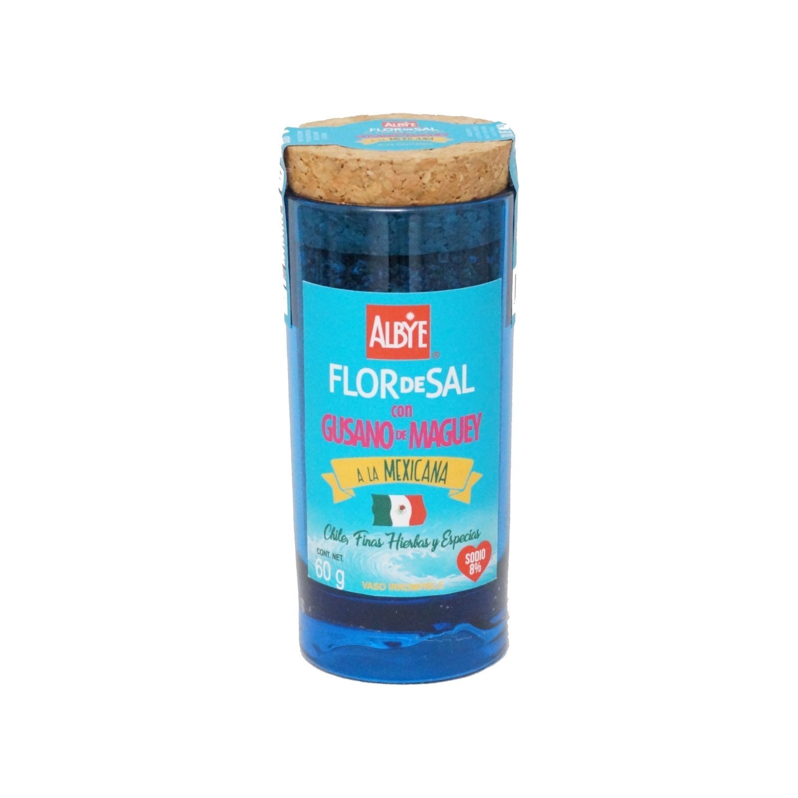 Flor de Sal Natural con Gusano de Maguey