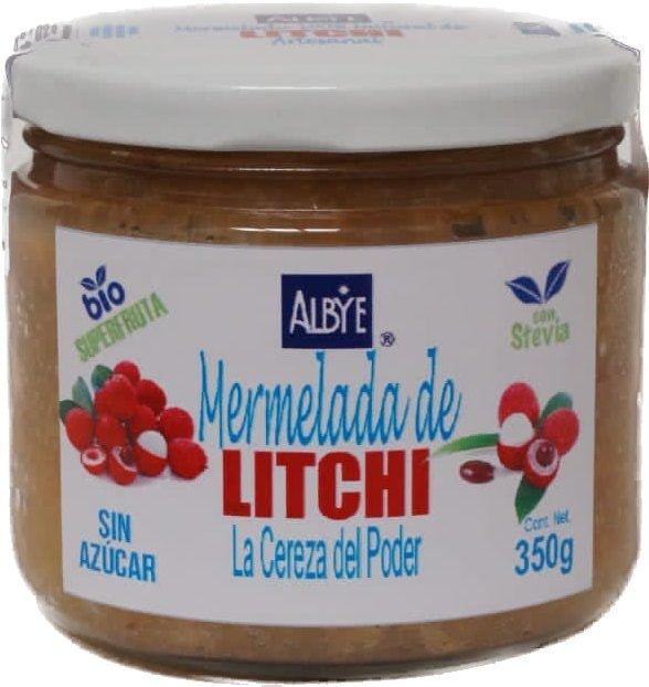 Mermelada Gourmet de Lichi con Stevia